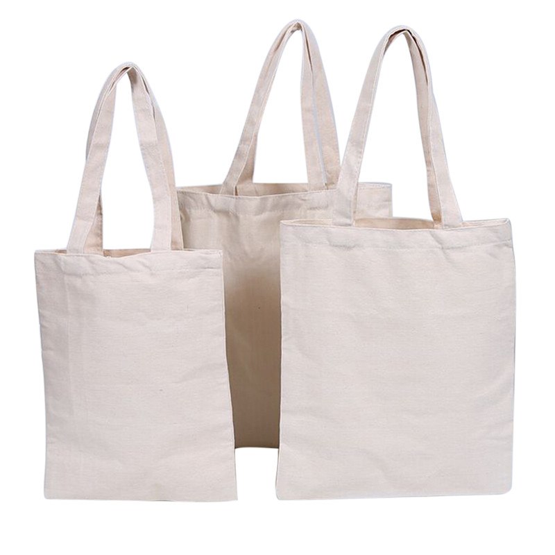 Eco shopping Borsa di Tela Tote Delle Donne Del Sacchetto Femminile di Tela Pieghevole Sacchetto di Spalla Tote della Tela di canapa casuale Della Borsa della Spiaggia di Uso Quotidiano