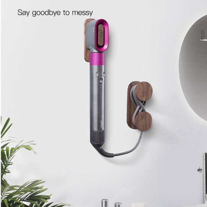 Haar Trockner Halter Wand Halterung Lagerung Für Dyson Airwrap Komplette Styler Lagerung Rack Für Haar Curling Wand Bad