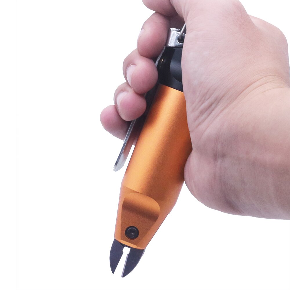 Pneumatic Scissors D20mm 390N Shear Cutting Tools Pliers Cutter for Metal Wire Plastic Electronic Component PVC Nipper Clamp