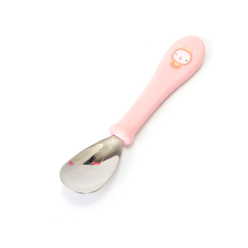 2pcs/lot Baby Feeding Spoon Fork Set 304 Stainless Steel Toddler Infant Tableware Flatware Kids Cutlery accessories