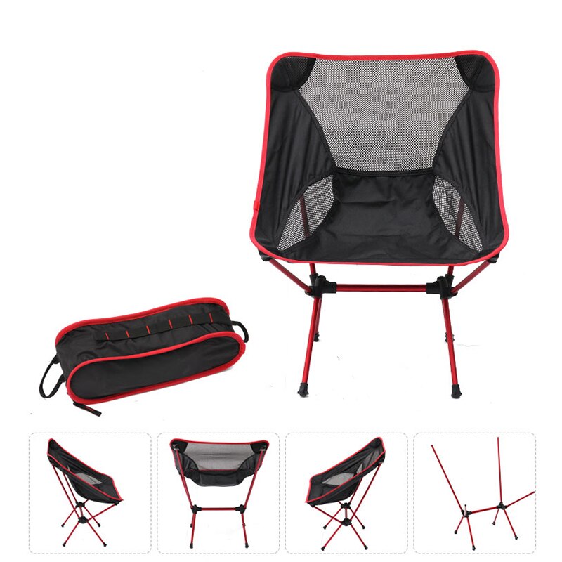 Outdoor Fishing Chair Ultralight Folding Camping Chair Superhard