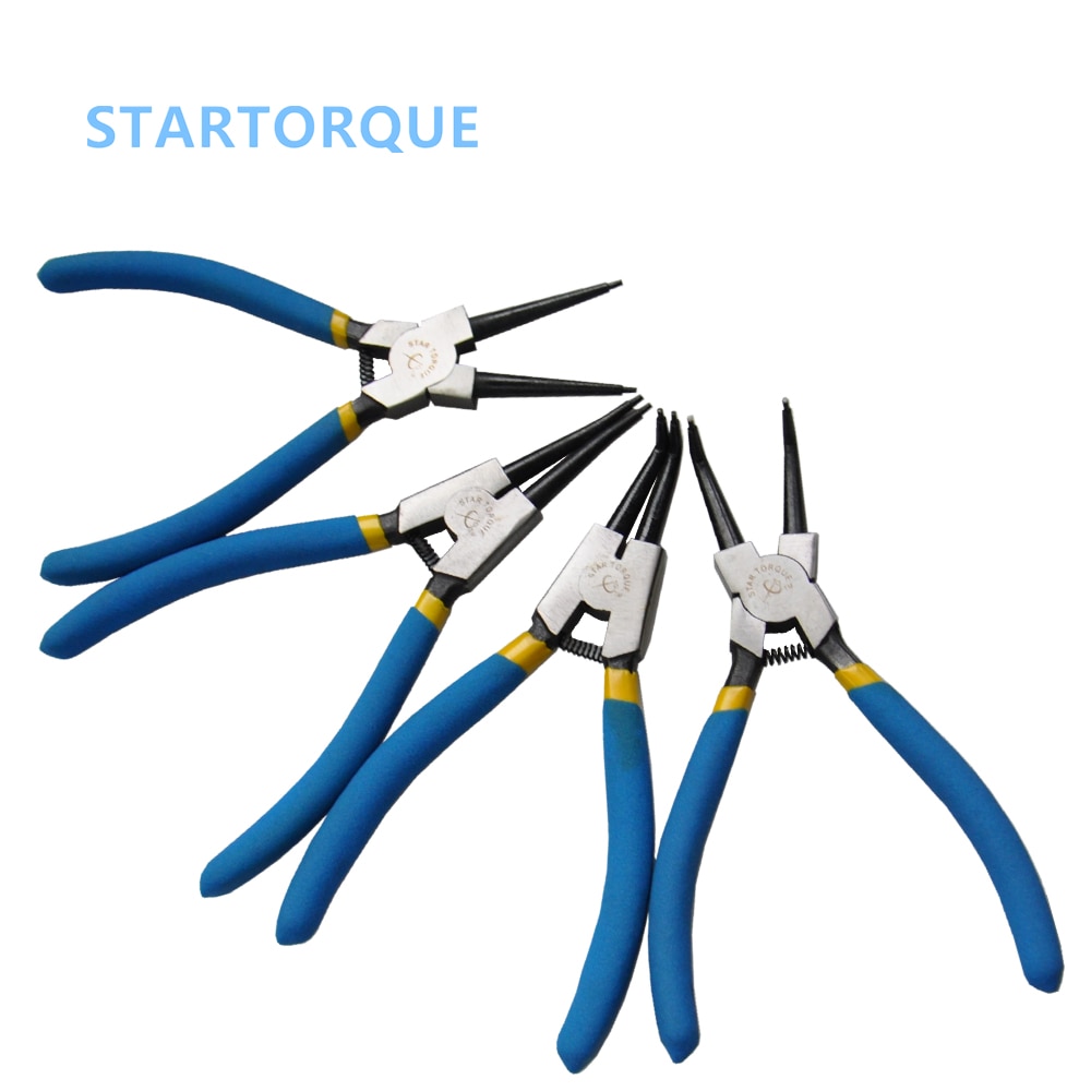 5" 125mm Multifunctional Snap Ring Pliers Multi Tools Multi Crimp Tool Internal External Ring Remover Retaining Circlip Pliers