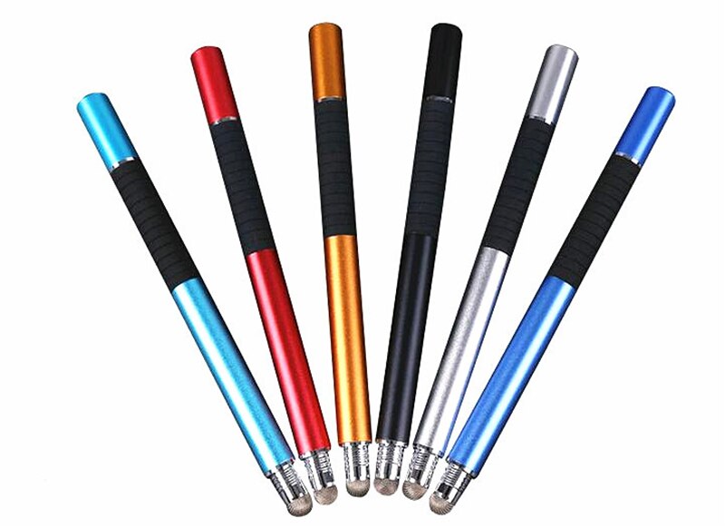 Lapiz Tactil 2 In 1 Multifunction Capacitive Stylus Touch Screen Pen for Oppo IPad IPhone Phone Tablet Drawing Touchscreen Pen