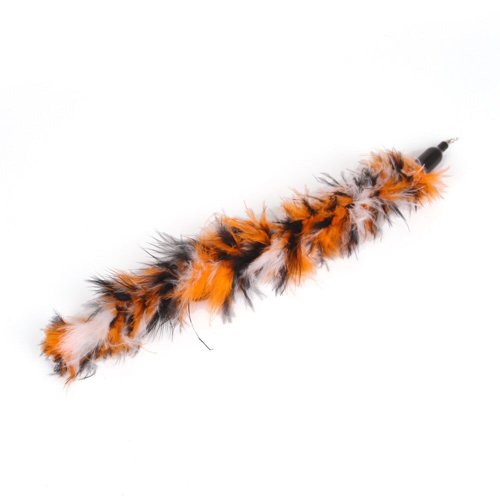 11 Optionele Kat Speelgoed, Hengel, Vliegende Vissen, Gevederde Kat Stok Vervanging Hoofd, kat Kat Interactief Plezier Speelgoed: 5