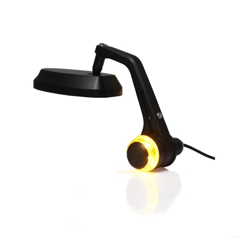 1 paar motorfiets achteruitkijkspiegel scooter motorcross achteruitkijkspiegels electrombile achterkant bolle spiegel universeel 22 mm