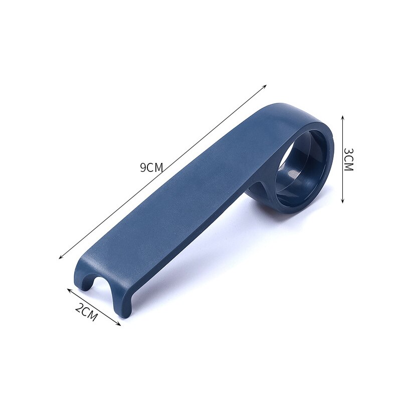 Badkamer Benodigdheden Lifting Apparaat Raak Cartoon Slak Abs 1Pcs Wc-deksel Handvat Draagbare Seat Lifters Voor Huishoudelijke: dark blue