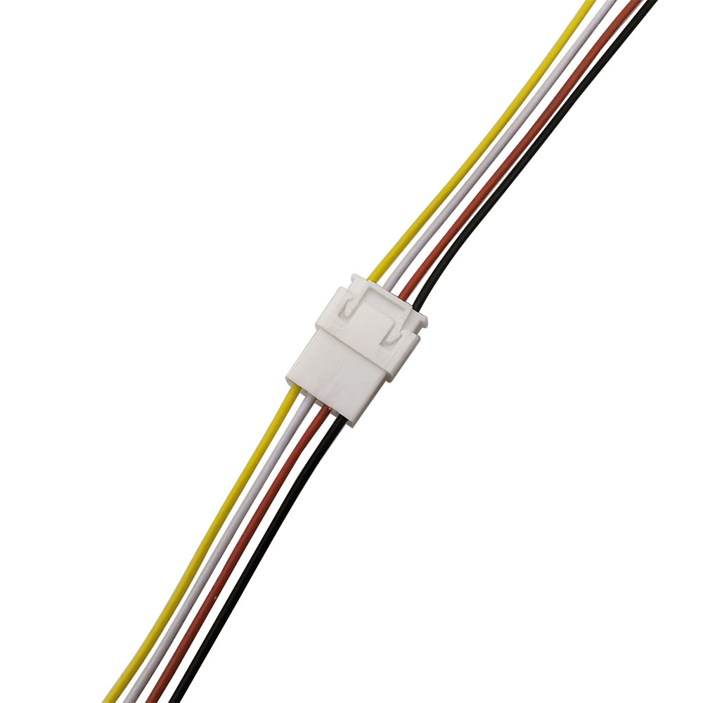 Connettori JST XH 2.54mm Passo 4 spillo Maschio/Femmina, Connettore XH2.54 a 4 spillo con Cavo 26AWG 20CM
