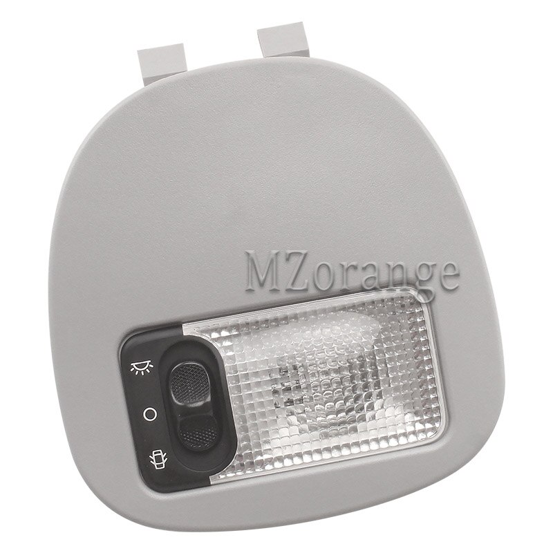 Luz de lectura de coche para Peugeot Partner 107 108 206 CC 207 para Citroen C2 luz Interior de techo para automóvil lámpara de techo de lectura Interior frontal: 1 Set