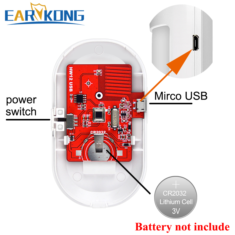 Tuyasmart wifi kodin murtohälytinjärjestelmä 433 mhz langaton strobo sireeni kodin hälytys smart life / tuyasmart / alexa / google home -sovellus