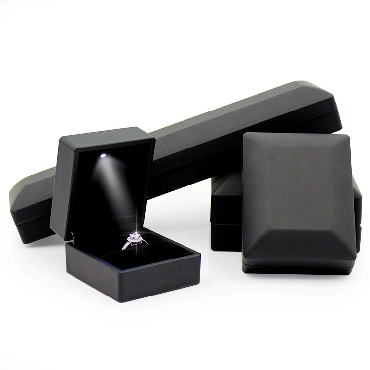 Ring Kasten hoch-Ende-Kreative LED Lampe Ehe Schmuck Verpackung Anhänger Halskette Charme Einfache und Elegante oben Klasse zarte