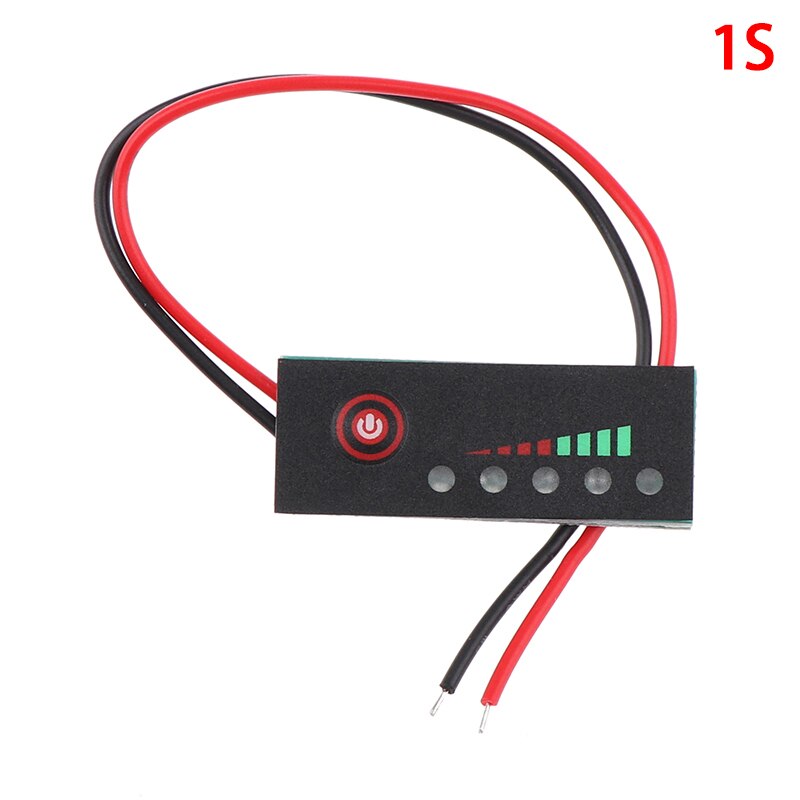 12V 1/2/3/4/5/6/7S 18650 Lipo Batterie Anzeige Tester LCD Anzeige Meter: 1S