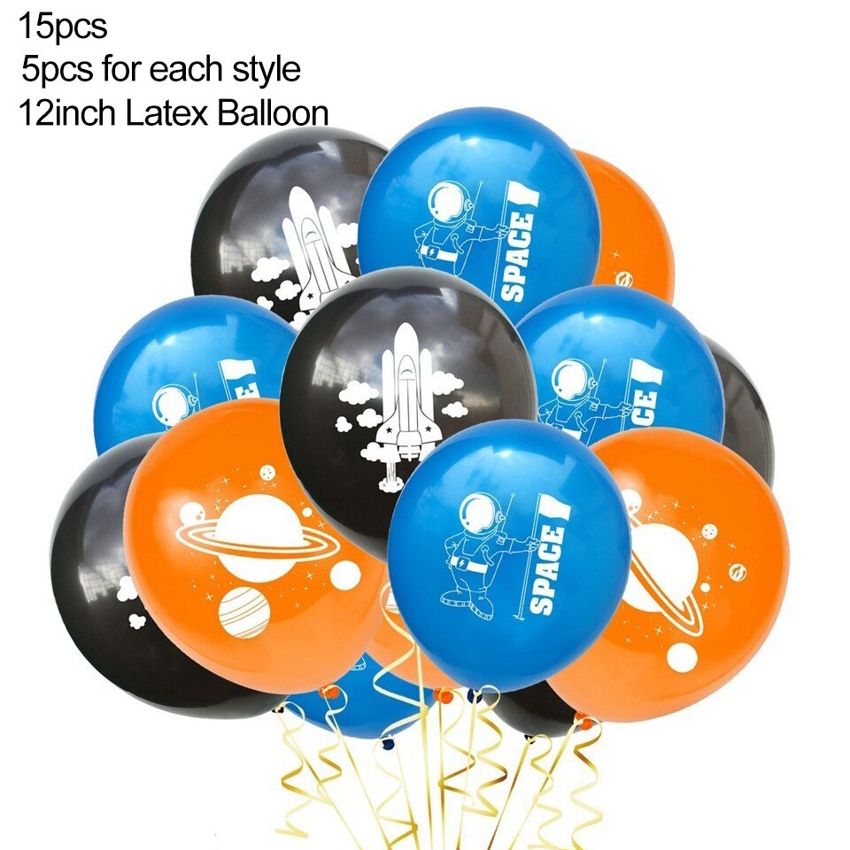 1PC Cloud &amp; Flugzeug Banner Baby Duschen Party Girlanden Dekoration Kinder Geburtstag Glücklich Hängen Hintergrund Girlanden Partei Liefert: 15PCS-Mix Balloons