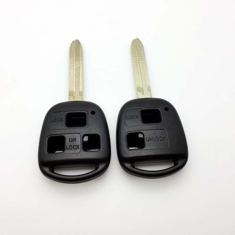thumbnail image 2 of 2x Black Remote Key Shell Case For Lexus – Fits HYQ1512V / HYQ12BBT 2 of 4