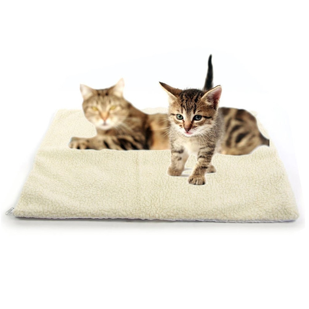 Zelf Verwarming Huisdier Bed Zachte Fleece Comfortabele Mat Hond Kat Winter Warmer Deken Puppy Hond Elektrische Deken Voor Katten Honden