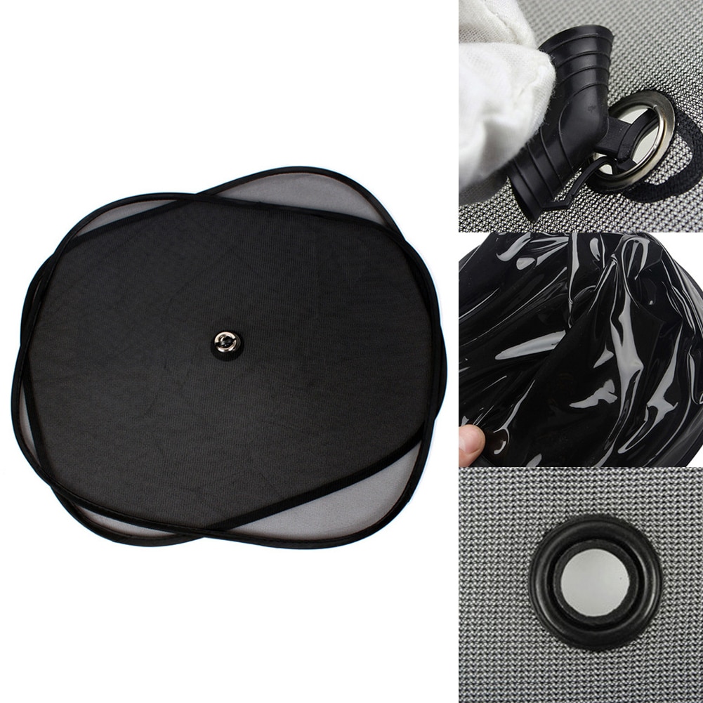 44*37cm sorte bil solskjerming side bak bilvindu solskjerming deksel solbeskyttelse auto tilbehør parasoll auto parasoll for barn