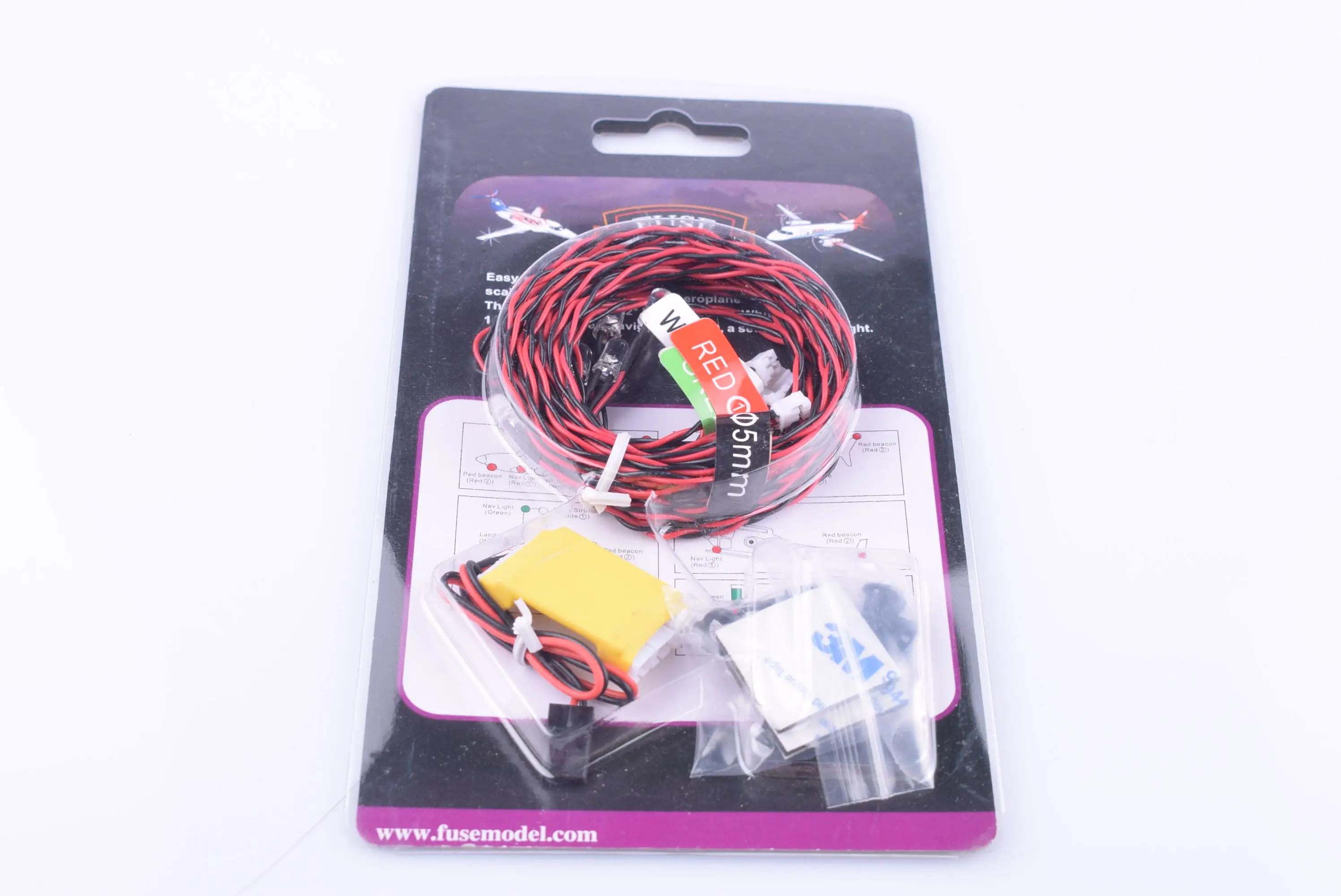 RC Realistisches LED-Beleuchtungsset für RC Hubschrauber Flugzeug Flugzeuge Flugzeug Flugzeug RC Modelle RC Spielzeug: Default Title