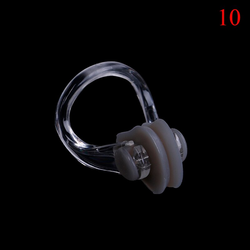 Reusable Soft Silicone Swimming Nose Clip Comfortable Diving Surfing Swim Nose Clips For Adults Children: N10