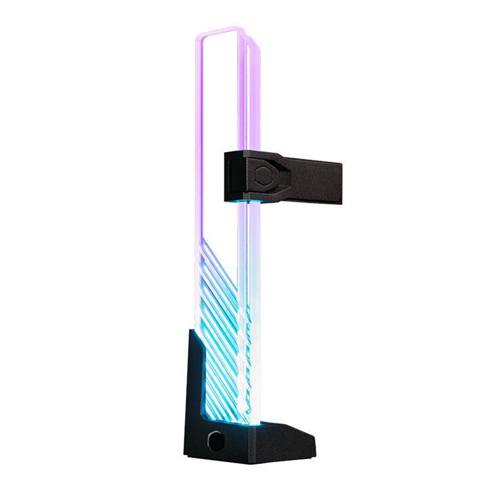 Cooler Master ARGB Graphics Card Support Brace Vertical Adjustable Video Card GPU Holder Bracket for Desktop PC Computer