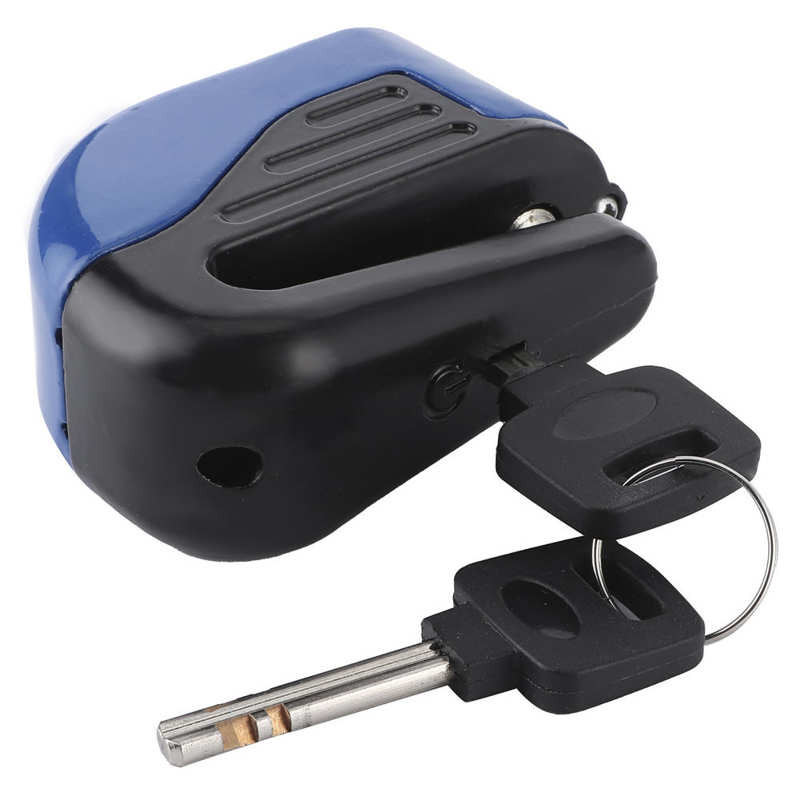 Motorcycle Alarm Lock Anti-Theft Disc Brake Lock 120dB Alarm Protection for Motorcycle Bicycle Mountain Bikes