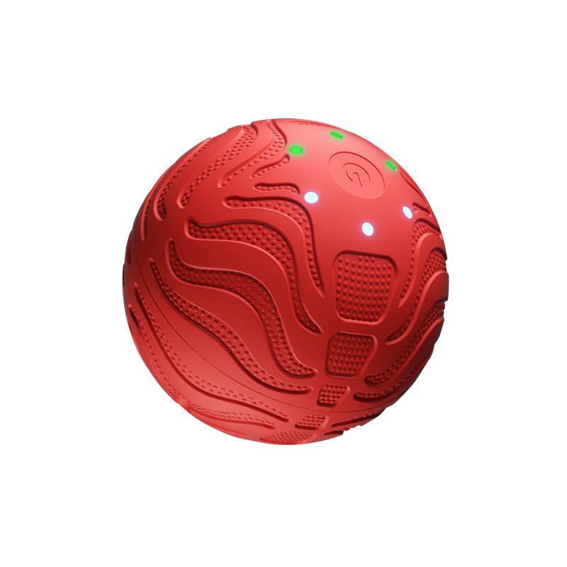 Health care body massage yoga Massage Vibrating Massage Ball, Muscle Relaxation Massager, Fitness Yoga Sports Vibrating Ball: Gold