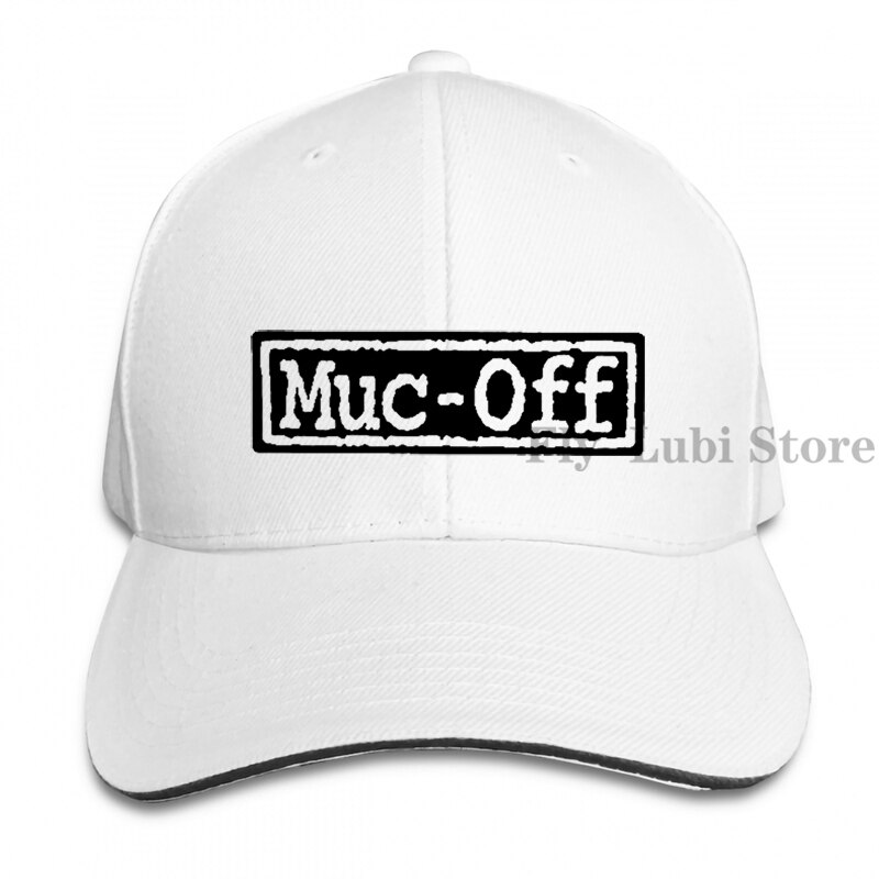 Muc-Off Cycling Baseball cap men women Trucker Hats adjustable cap: 1-White