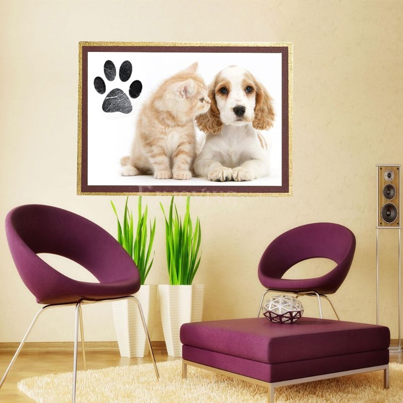 1 Juego de estampado a mano y huellas de bebé, almohadillas de tinta con estampado de huella, Kits de tinta para bebés y Mascotas