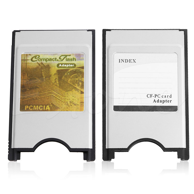 Compact flash cf till adapter kortläsare pc-kort pcmcia för bärbar dator