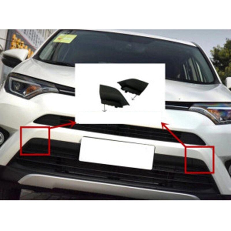 Parachoques delantero cubierta de ojo de gancho de remolque 532850R080 para Toyota RAV4