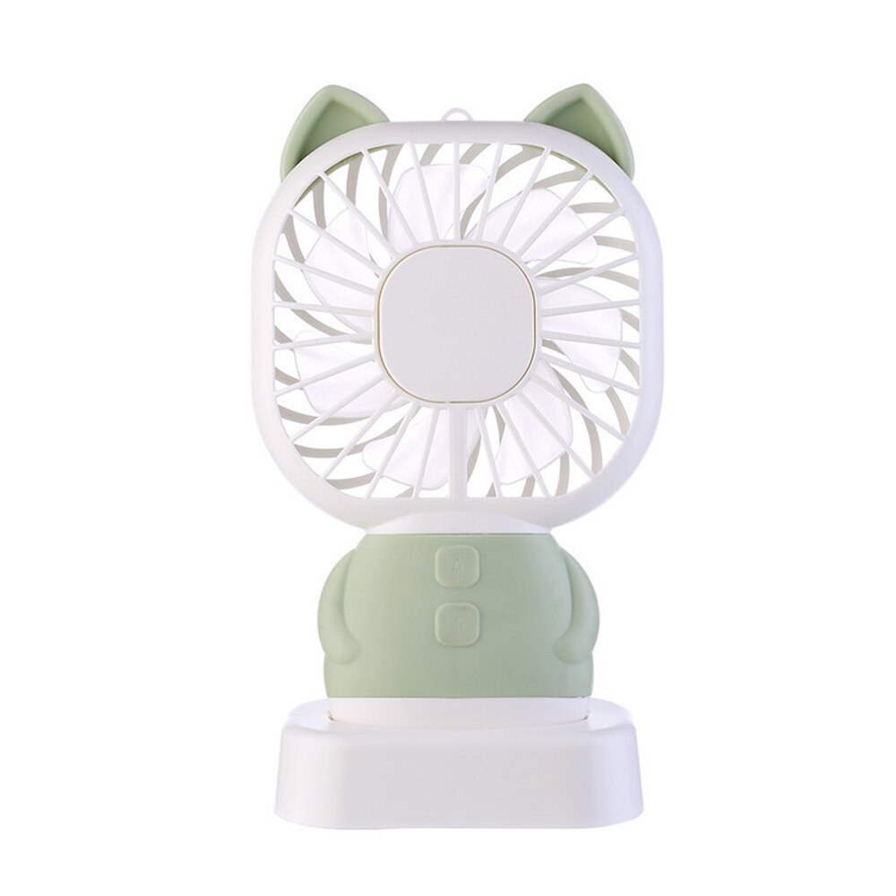 Handheld Mini Fan USB Foldable Handheld Desk Fan Portable Fan Aromatherapy Fans With LED Night Lamp Outdoor Travel Air Cooler