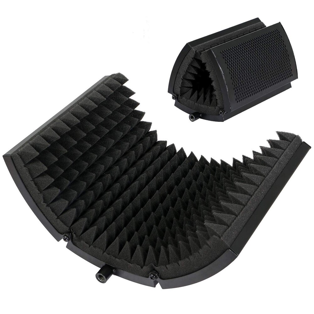 Recording Microphone Wind Screen Board Sound-absorbing Cover Microphone Sound Insulation Screen Sound-proof Plate