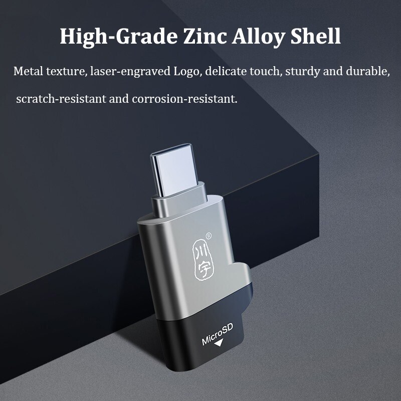 Kawau C356 3.0 High-Speed Kaartlezer Mobiele Telefoon Tablet Type C Interface Android Otg Ondersteuning Tf/Microsd