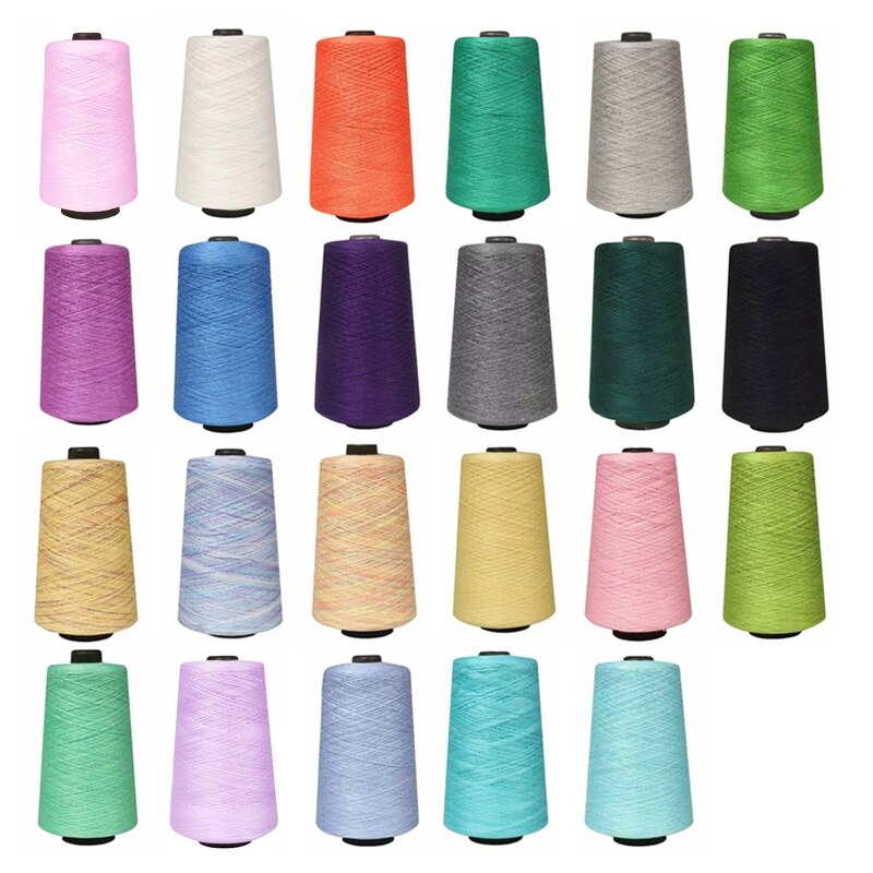 Hilo de seda Natural para tejer, 1 rollo de 500g, hilo de ganchillo para verano,
