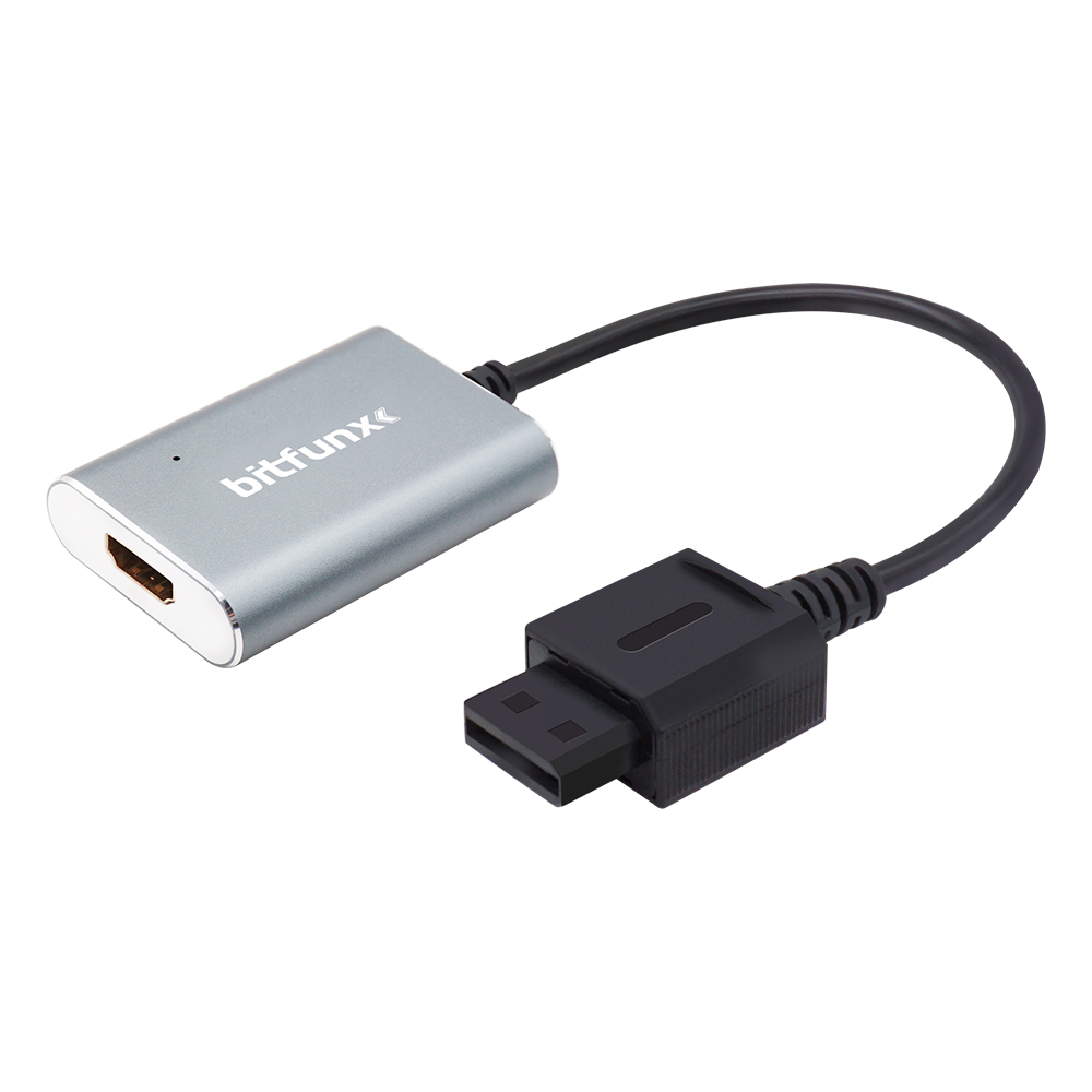 Bitfunx Hdmi Converter Adapter Voor Nintendo Wii Retro Game Console Component Signaalingang Hdmi Output Verbeterde Gaming Visuals: Default Title