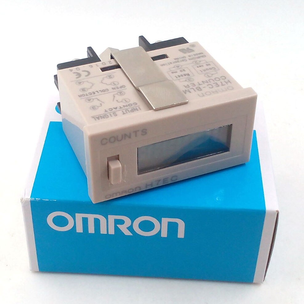 Omron H7EC-6 Electronic punch industrial counter vending machine digital counter counts when tired NO voltag with battery