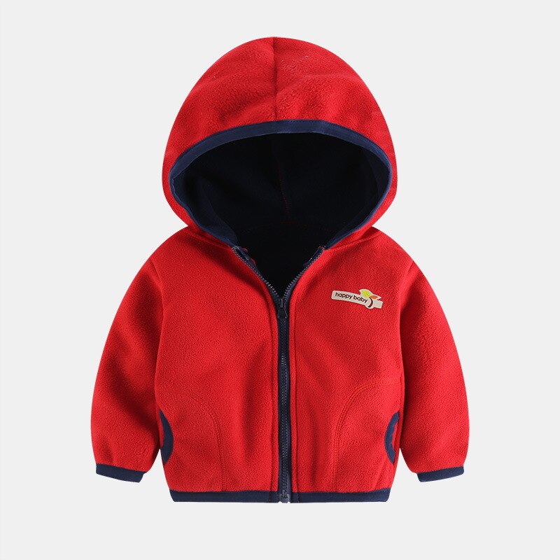 Herfst kinderen Jassen 18M-8Y Pure Kleur Baby Jongens & Meisjes Bovenkleding Jassen Casual Jassen Voor Peuter
