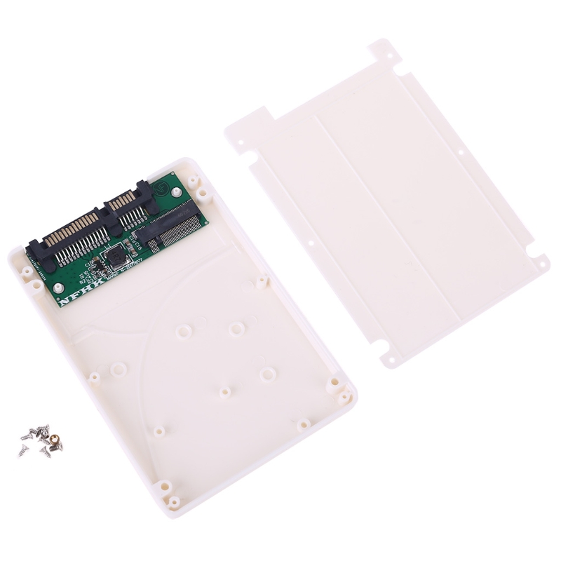 M.2 Sata3 SSD to 2.5 Inch SATA Adapter Card Hard Disk Case Enclosure Box 7mm Drive Converter