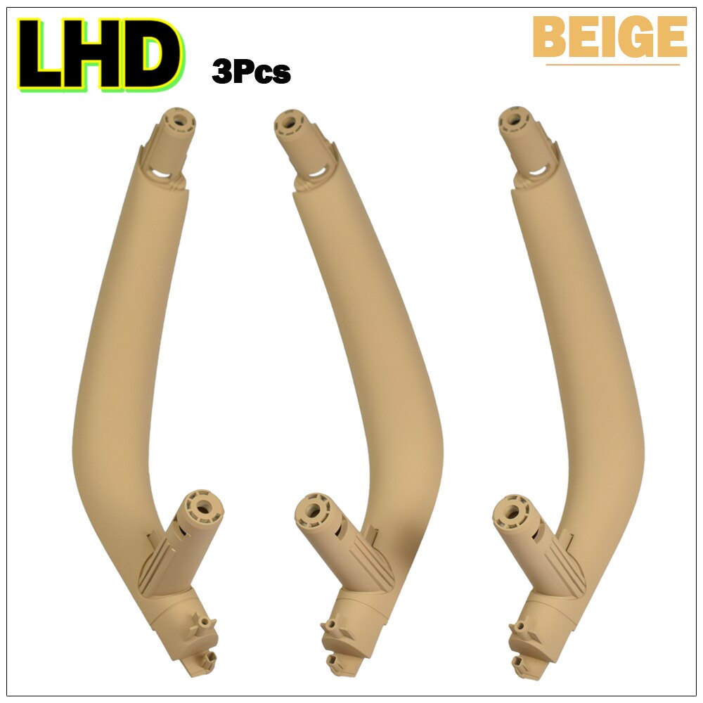 Voor Bmw X5 X6 F15 F16 Links Rechts 3 Stks/set Auto Innerlijke Deuren Handvat Pull trim Cover Zwart Beige