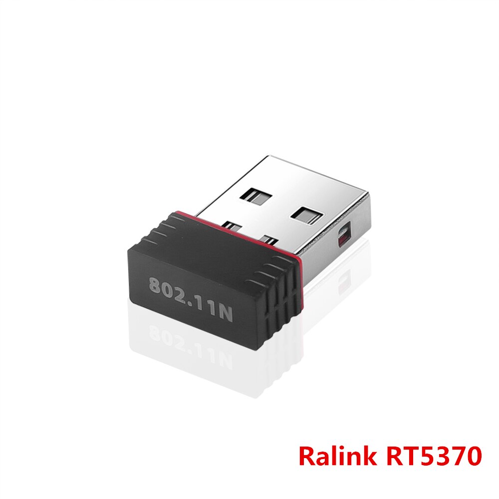 Kebidu ralink  rt5370 usb 2.0 wifi trådlös adapter 150 mbps nätverkskort 802.11 b/ g /n 2.4 ghz lan-adapter: Default Title