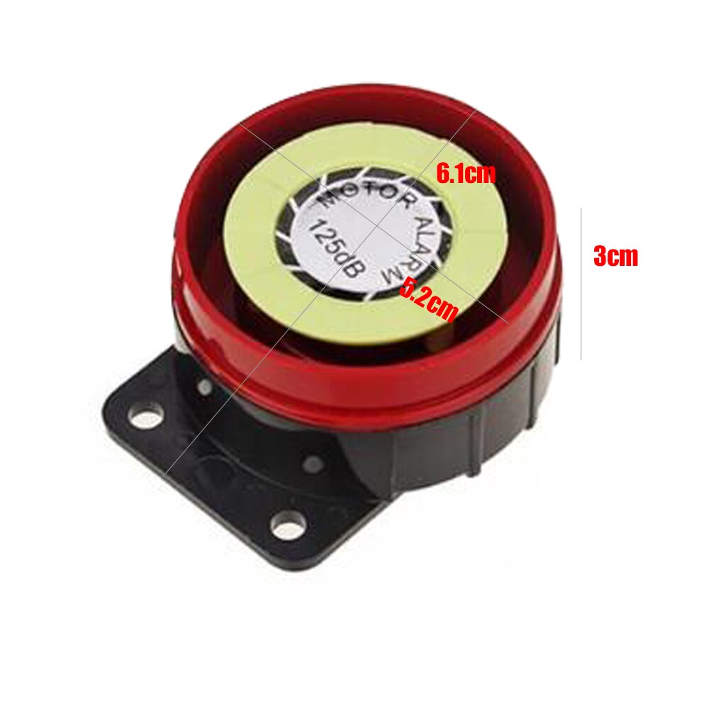 2-way Motorcycle Alarm with Engine Start Remote Control Key Fob Anti-theft Security Alarm System alarma motor 125db Universal