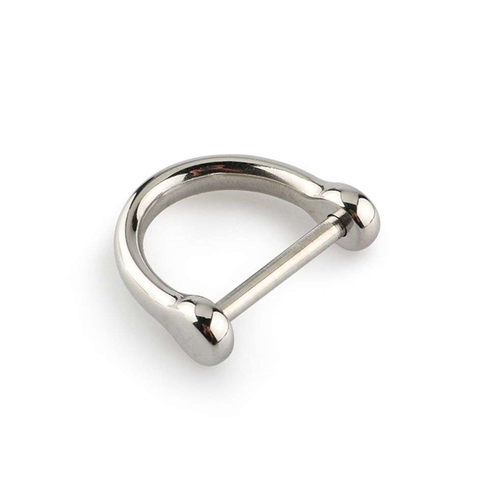 9/13/17/21Mm Massief Roestvrij Staal Karabijnhaak D Strik Nietjes Beugel Fob Sleutelhanger Sleutelhanger Haak Schroefverbinding Gespen