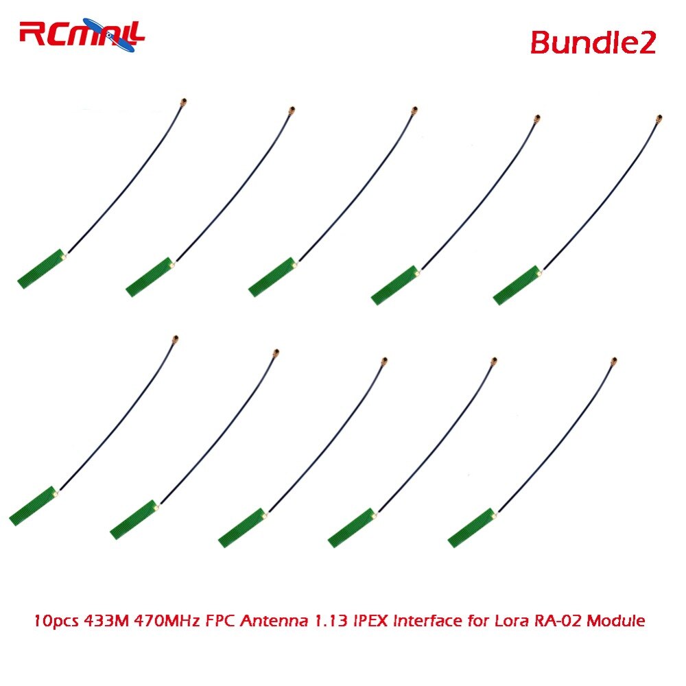 10pcs RCmall 433M Antenna Interface FPC IPEX/FPC Lora Antenna 1.13 IPEX /Spring Antenna 3DBI IPEX IOT FZ2631B FZ2631C FZ2631D