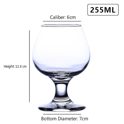 Klassische Whiskey Tasse Rotwein Cocktail Brandy Bahre Wodka Margaret Becher Champagner Glas Bar Haushalt Hohe Kapazität Getränk: Whiskey Tasse 255ML