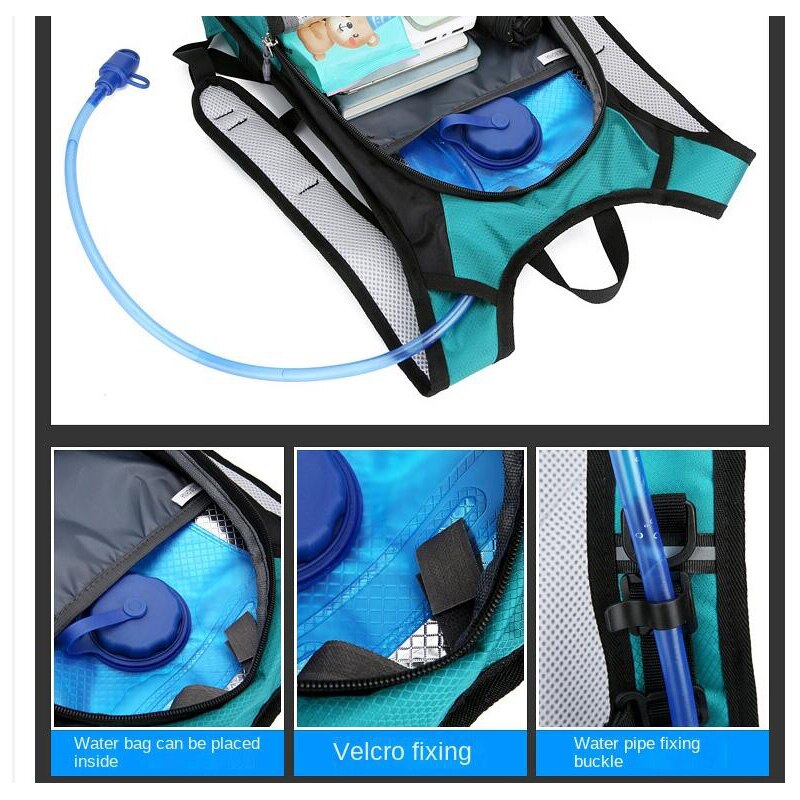 35L Cross-country Riding Backpack Outdoor Hiking Backpack Men's and Women's Running Water Bag Backpack Bug Out Bag