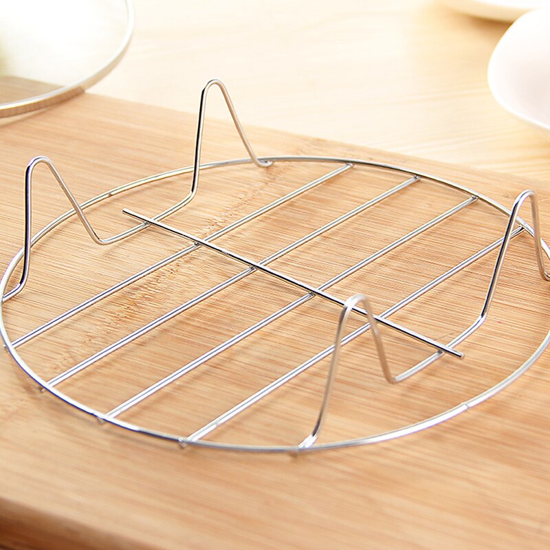 Nonstick Cake Cooling Rack Round Baking Stainless Steel Wire Cooling Grid Cookies Biscuits Bread Tray Bakeware Tools Metal