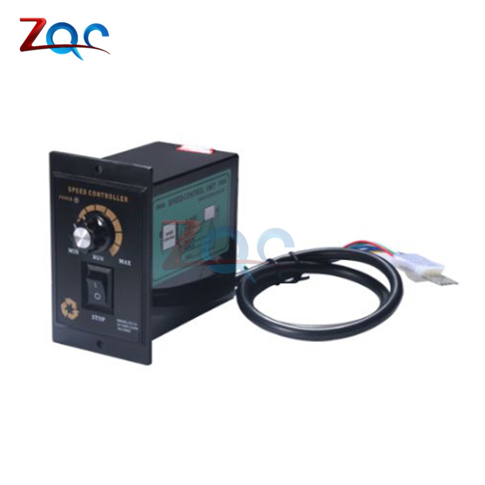 400W AC 220V Motor Speed Controller Adjustable Regulator Controller Forward & Backward AC Regulated High Precision Speed Control