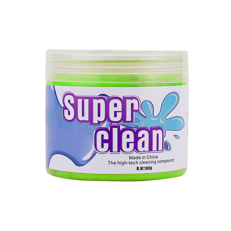 Car Cleaner Gel Slime for Cleaning Machine Auto Vent Magic Dust Remover Glue Computer Keyboard Dirt Cleaner Car Wash Interior: Yellow