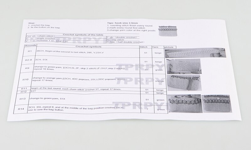 Wallet Crochet Kit with yarn handbag DIY Knitting coinbag Crocheting Craft kits beginner handmake With Material Set vedio