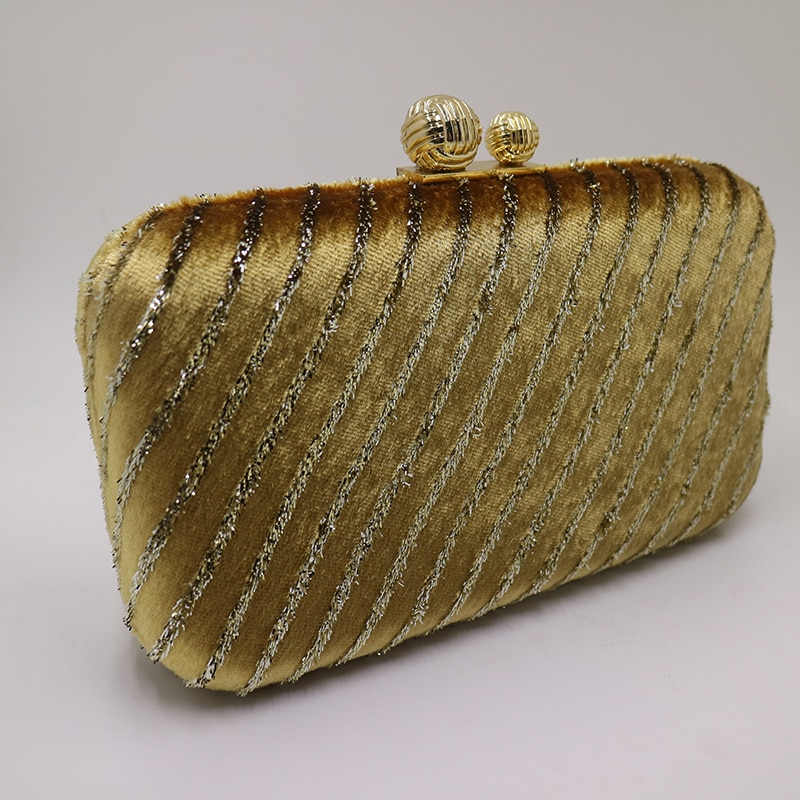 Royal Nightingales Vrouwen Avond Purse Minaudiere Clutch Bag Bridal Wedding Koppelingen Keten Handtas Goud Zilver Zwart