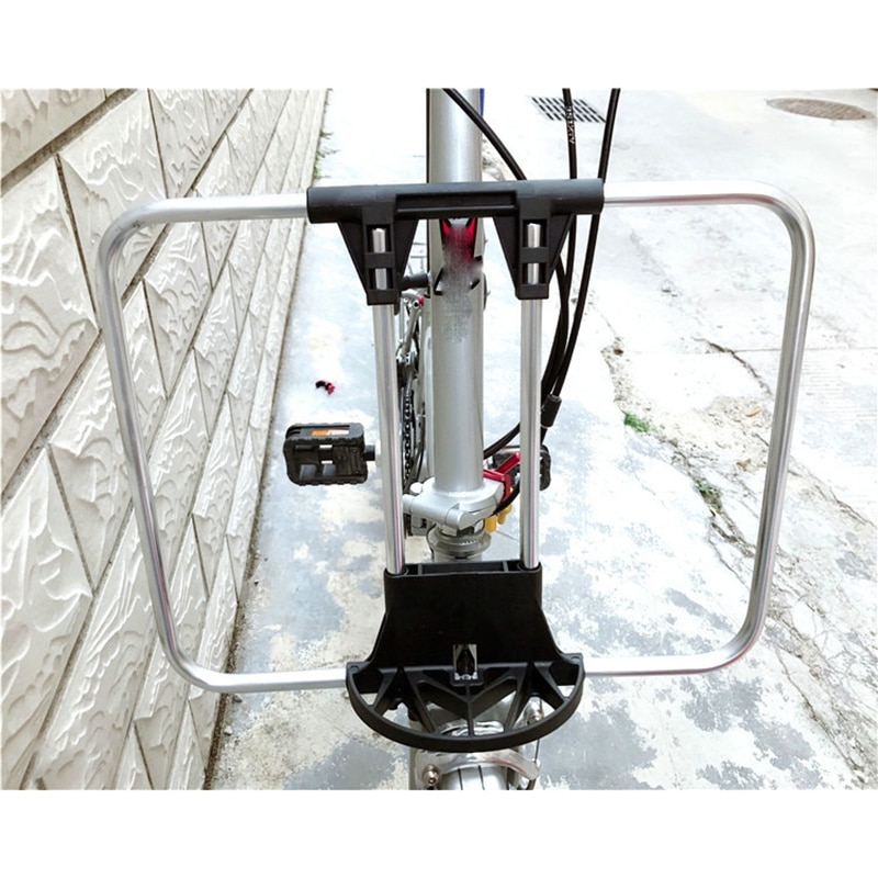 Vikbar cykel framställningsväska montera cykel fram lasthållare för s-bag brompton: Default Title