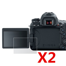 2 stk blød lcd-skærm plastfilmbeskytter til canon eos 200d ii 250d rebel  sl3 kiss  x10 / 200d rebel  sl2 kiss  x9 dslr-kamera